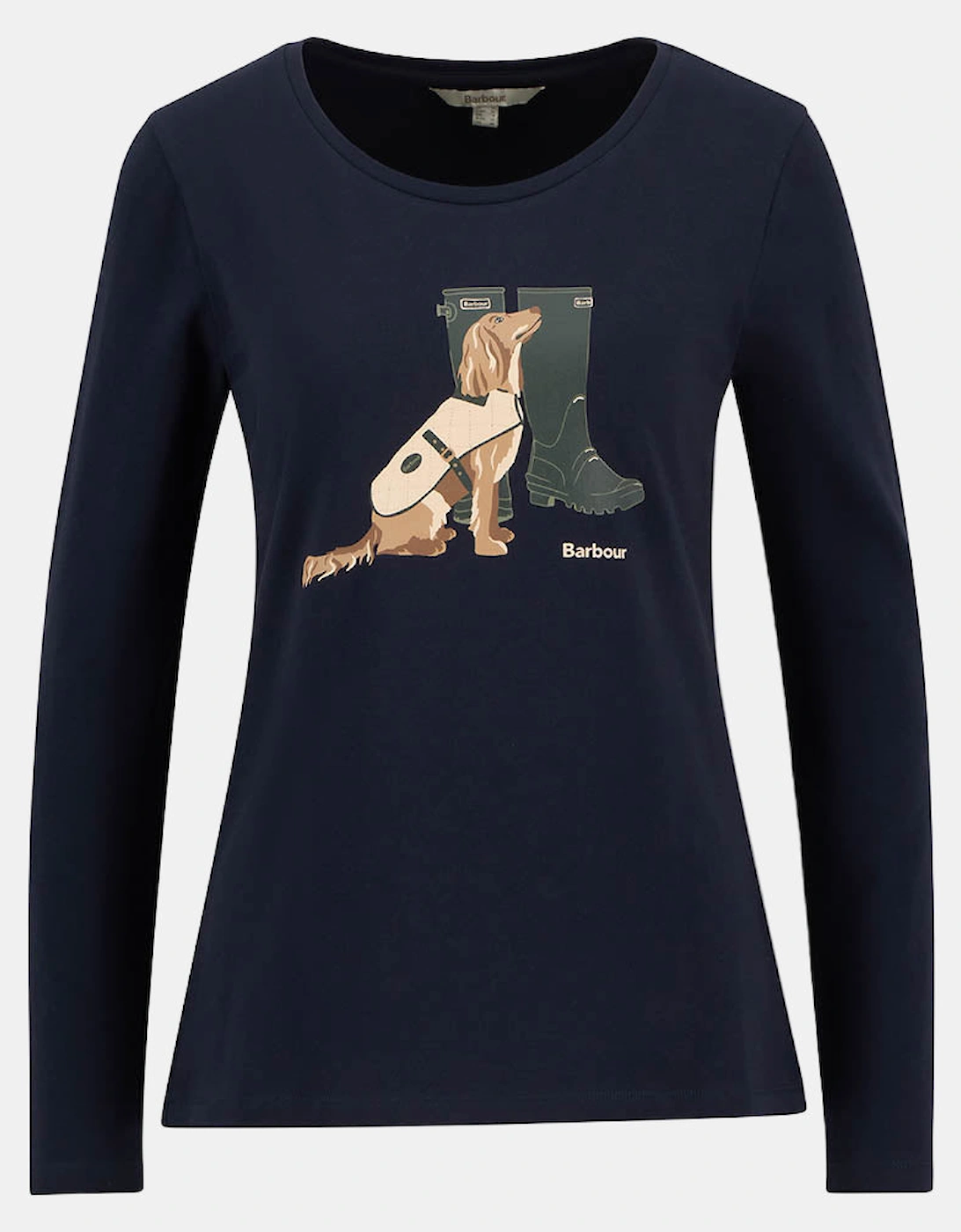 Hedley Womens Long Sleeve T-Shirt - Navy, 2 of 1