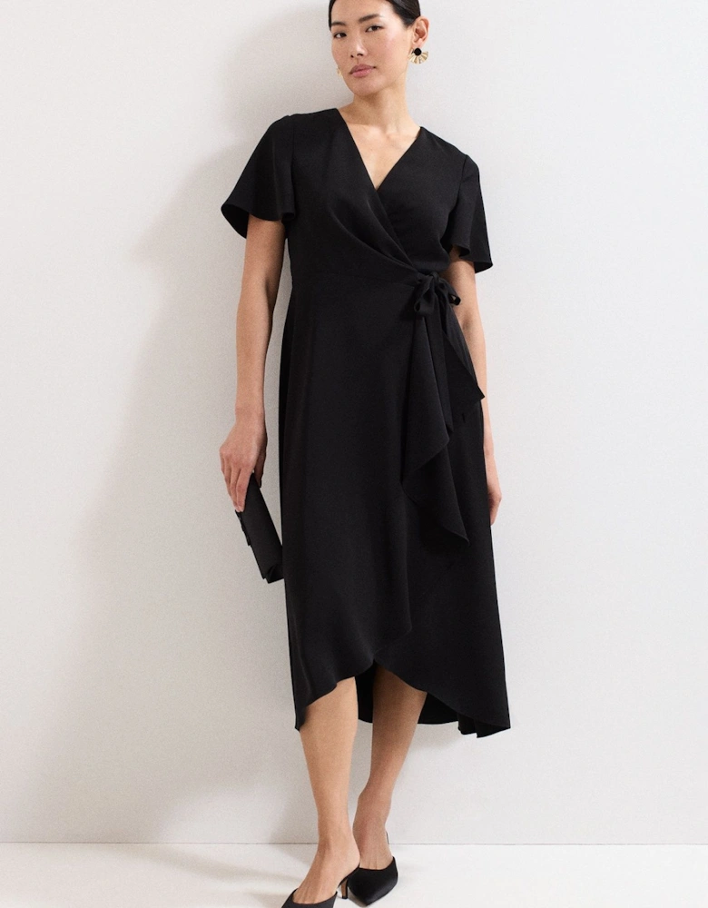 Julissa Wrap Midi Dress