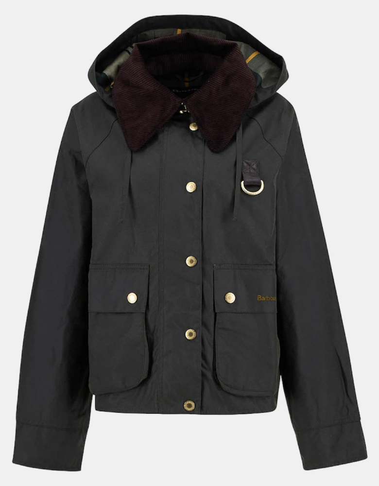 Reighton Womens Wax Jacket - Fern/Ancient