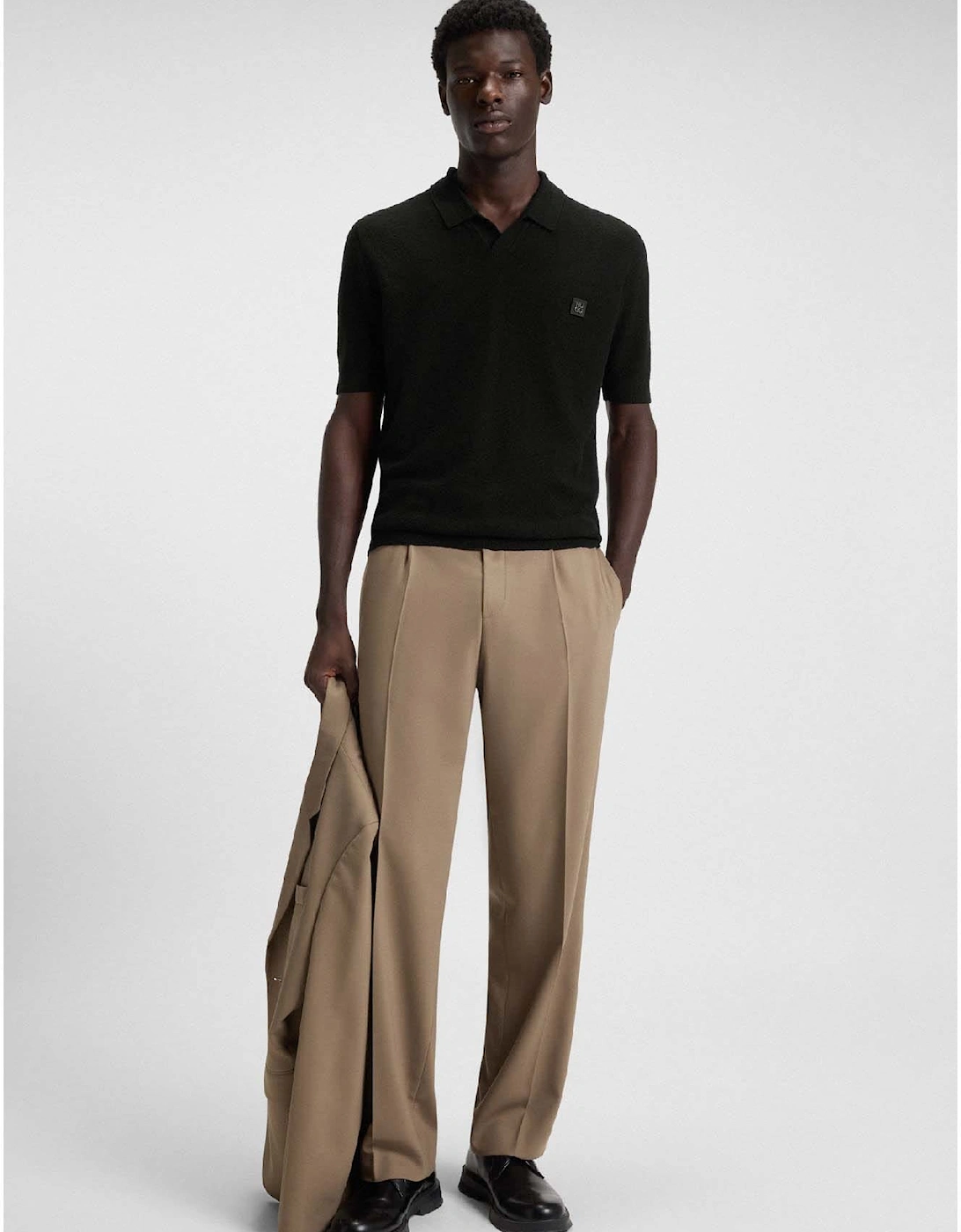 Shiplom Knit Polo Sweater