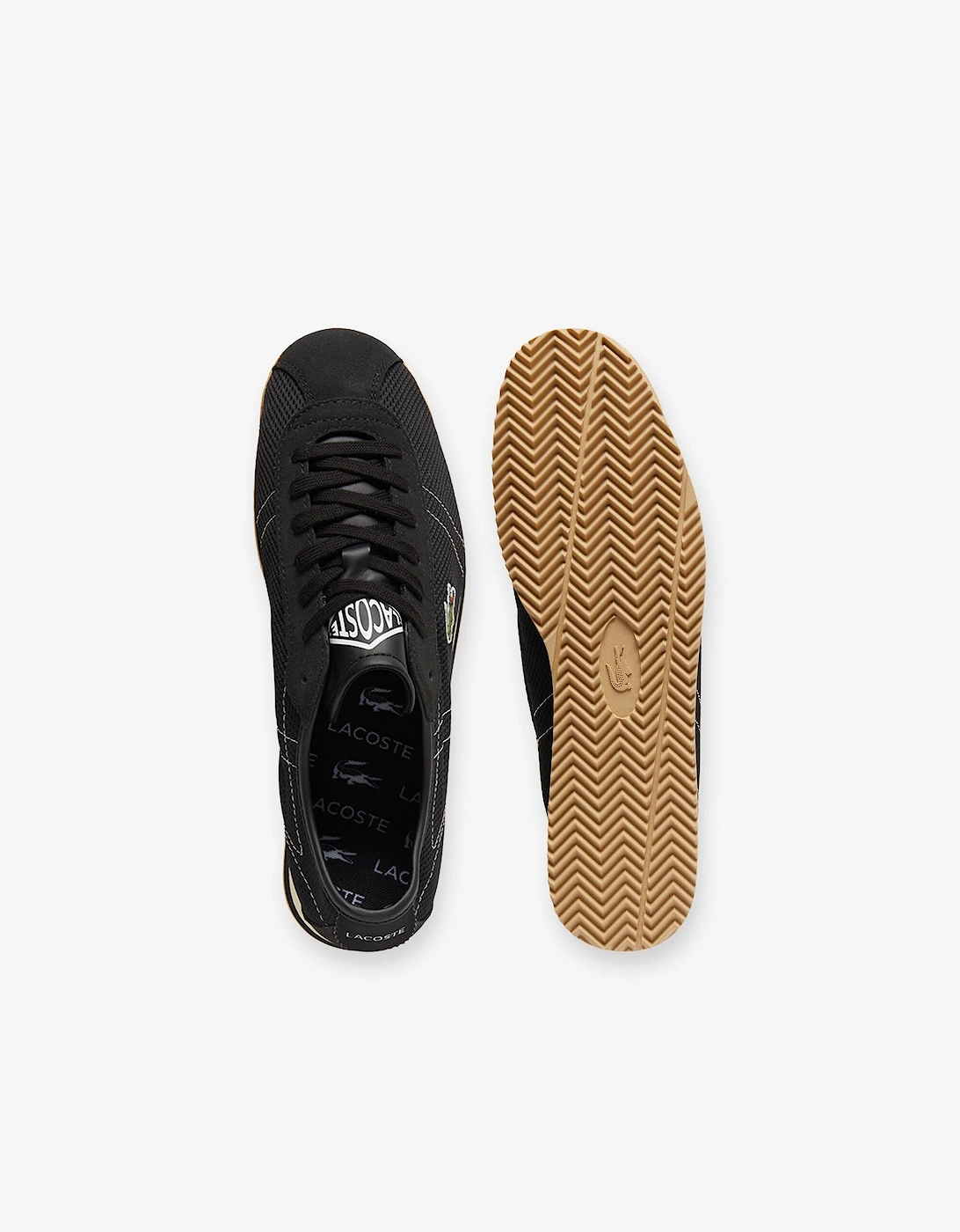 Mens Club-Low Leather Trainers