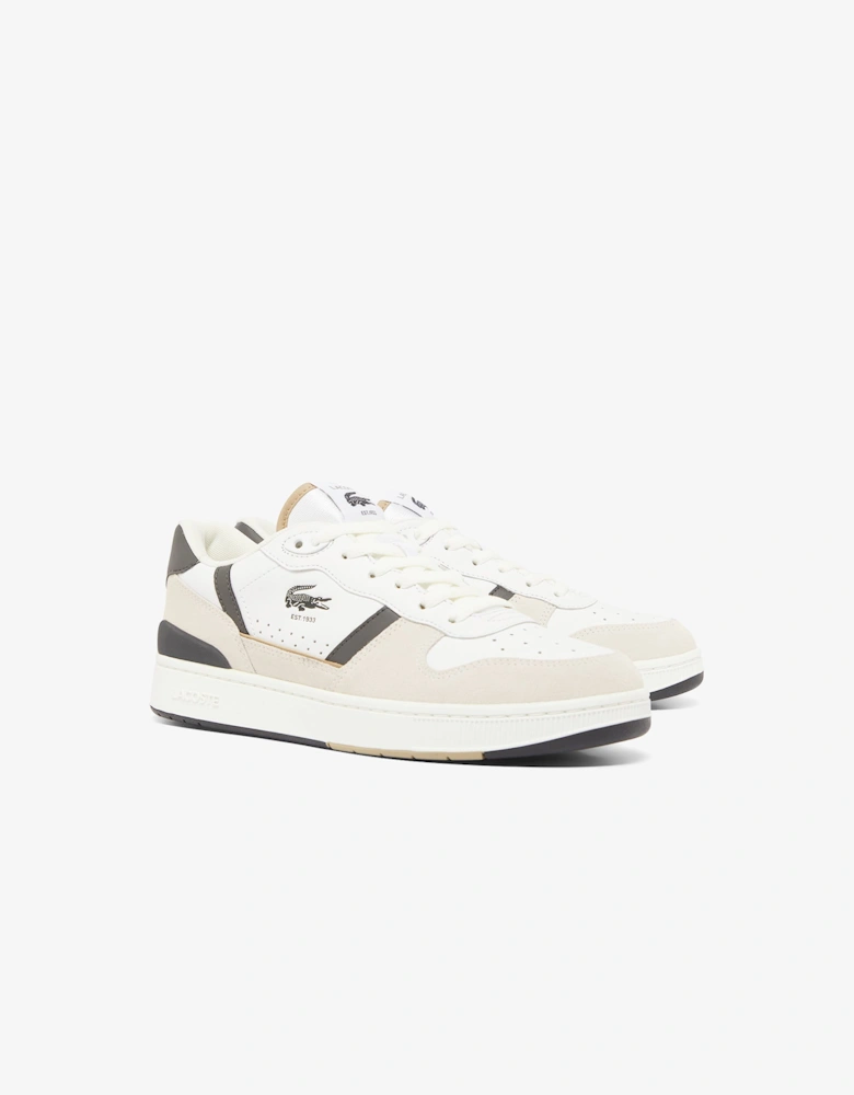 T-Clip Set Leather Court Trainers