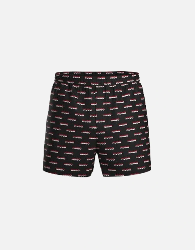 Logo Print Pyjama Shorts