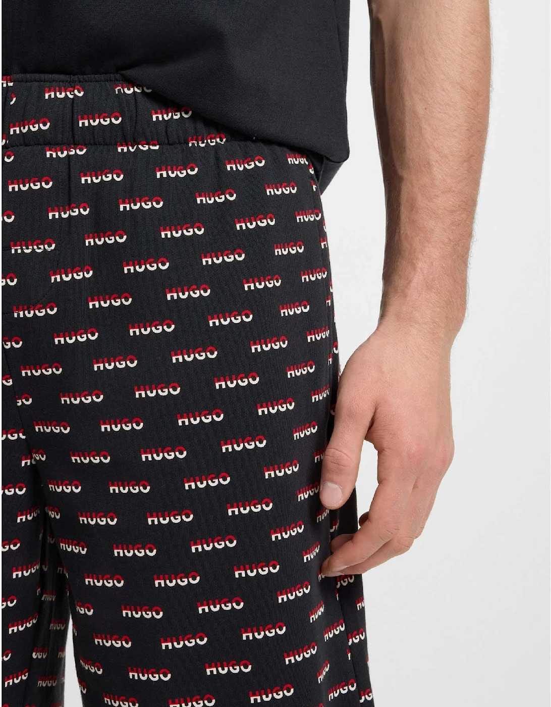 Logo Print Pyjama Shorts