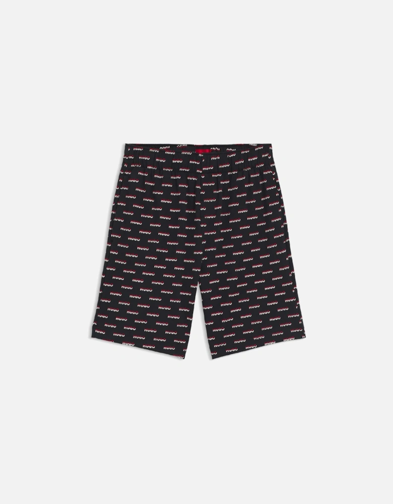Logo Print Pyjama Shorts
