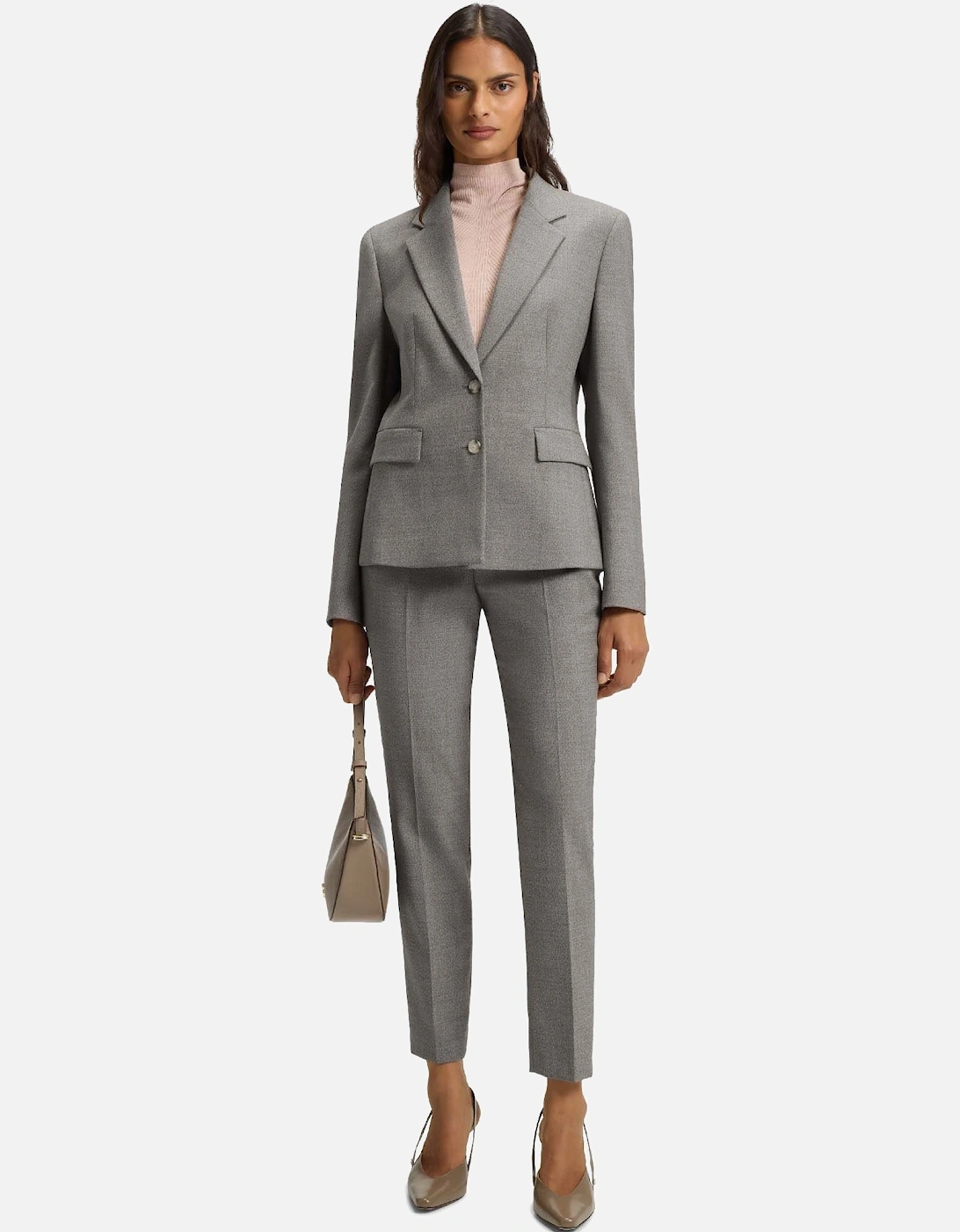 Jia11 Slim-Fit Wool Blend Blazer