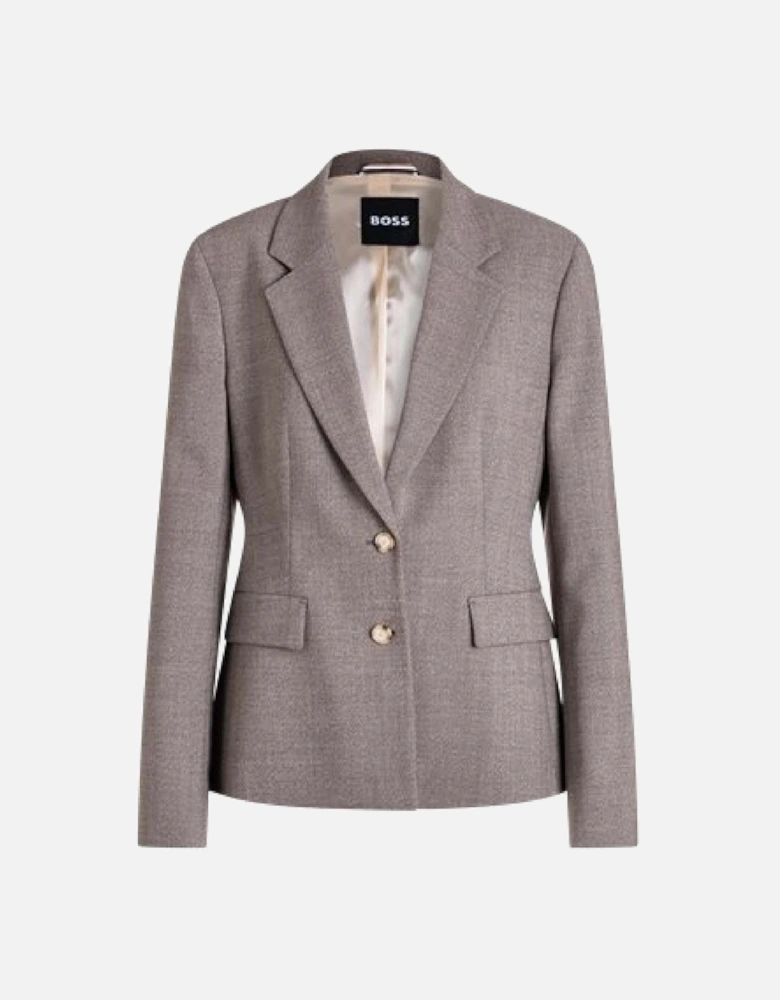 Jia11 Slim-Fit Wool Blend Blazer