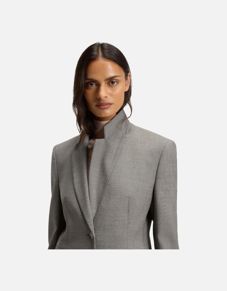 Jia11 Slim-Fit Wool Blend Blazer