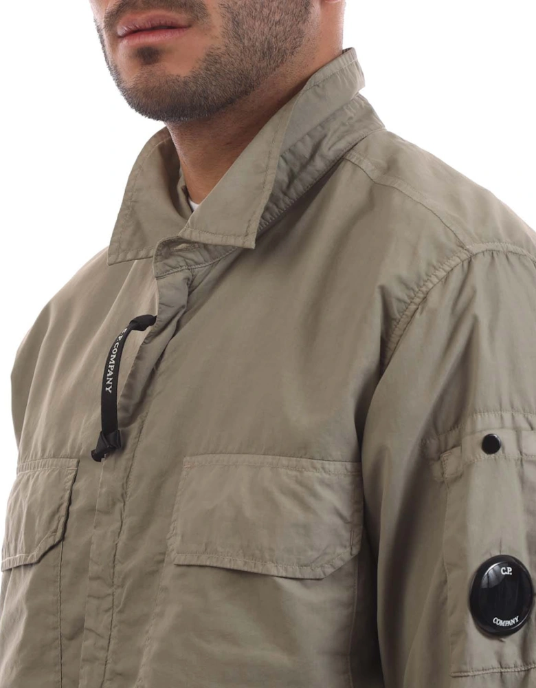 Flatt Nylon Lens Zipped Overshirt