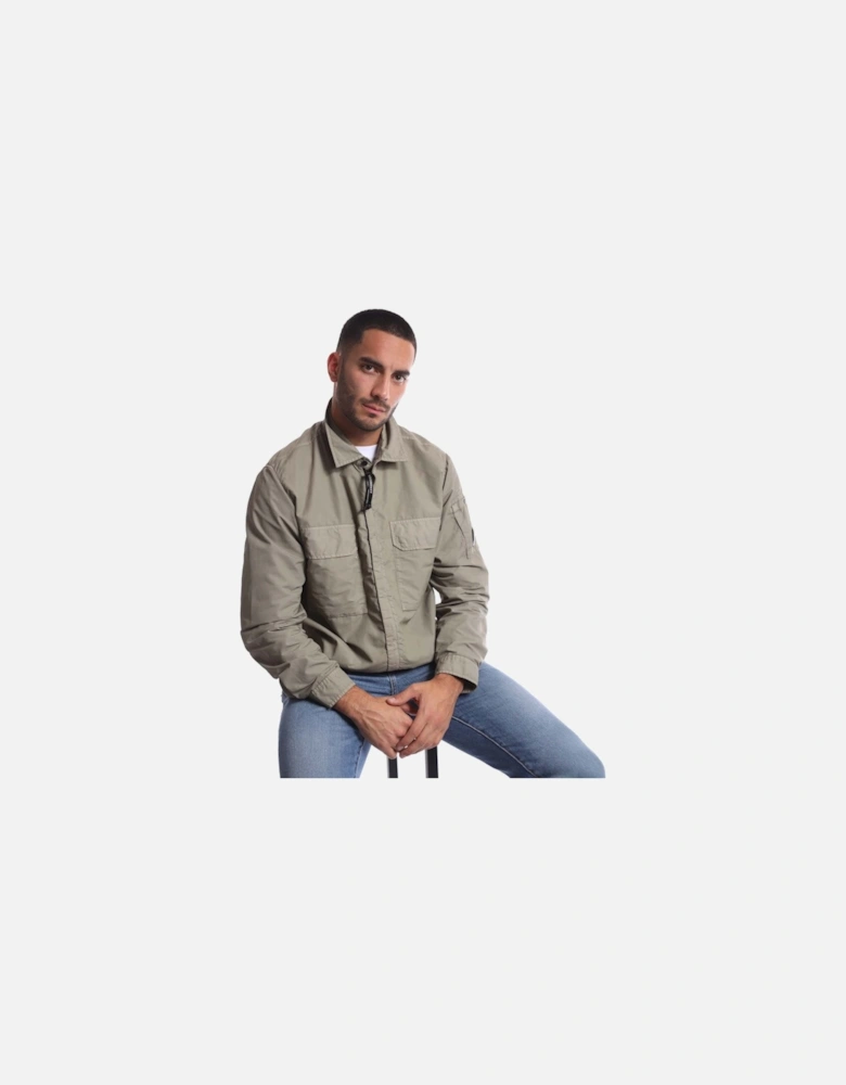 Flatt Nylon Lens Zipped Overshirt