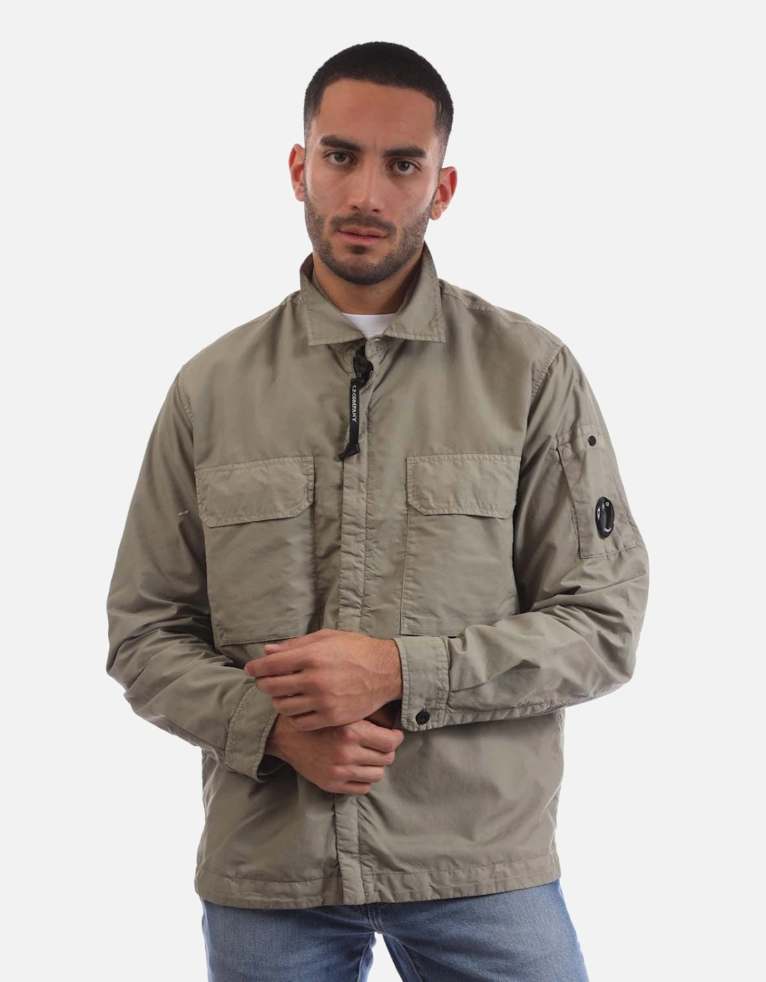 Flatt Nylon Lens Zipped Overshirt, 5 of 4