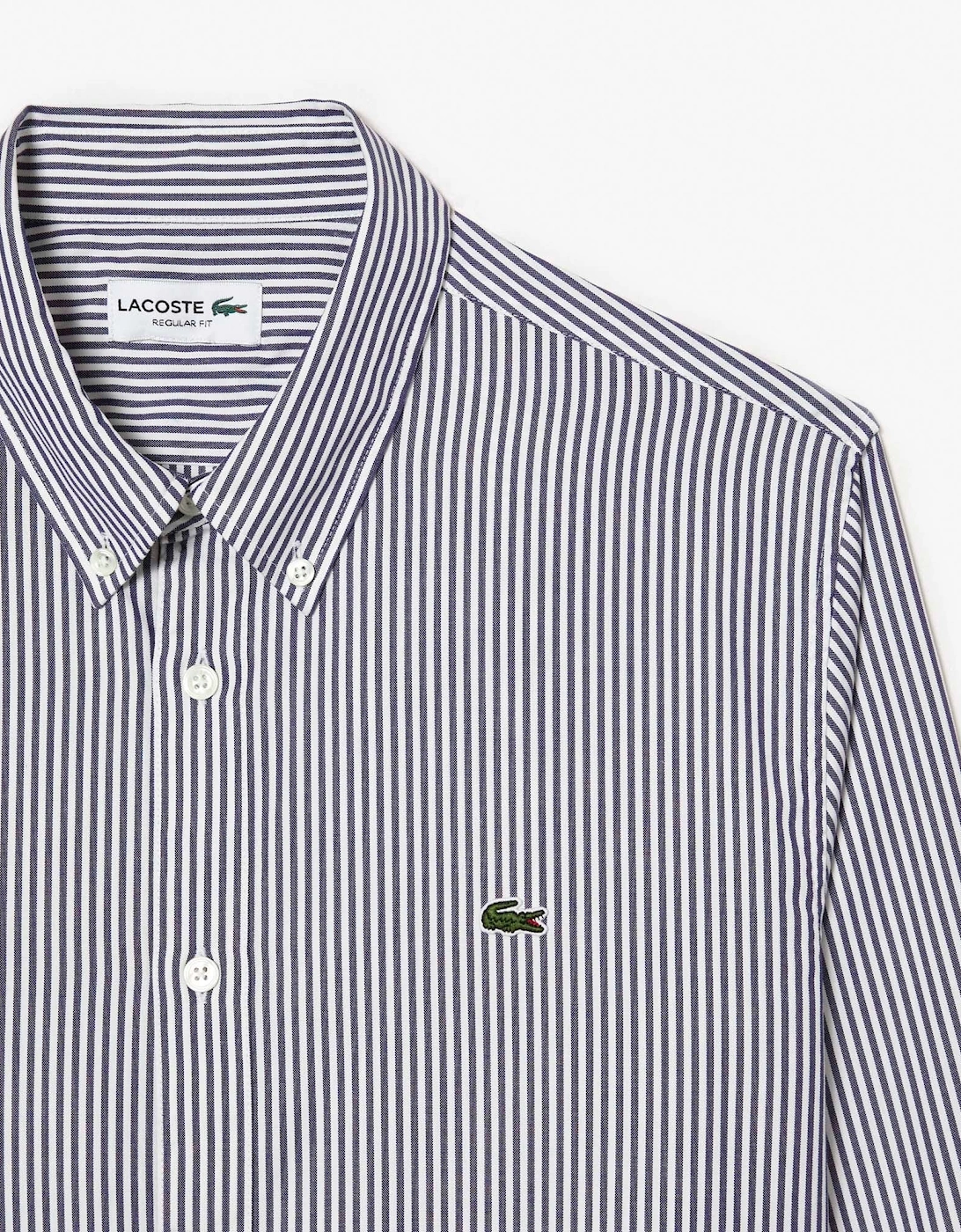 Regular-Fit Striped Cotton Shirt