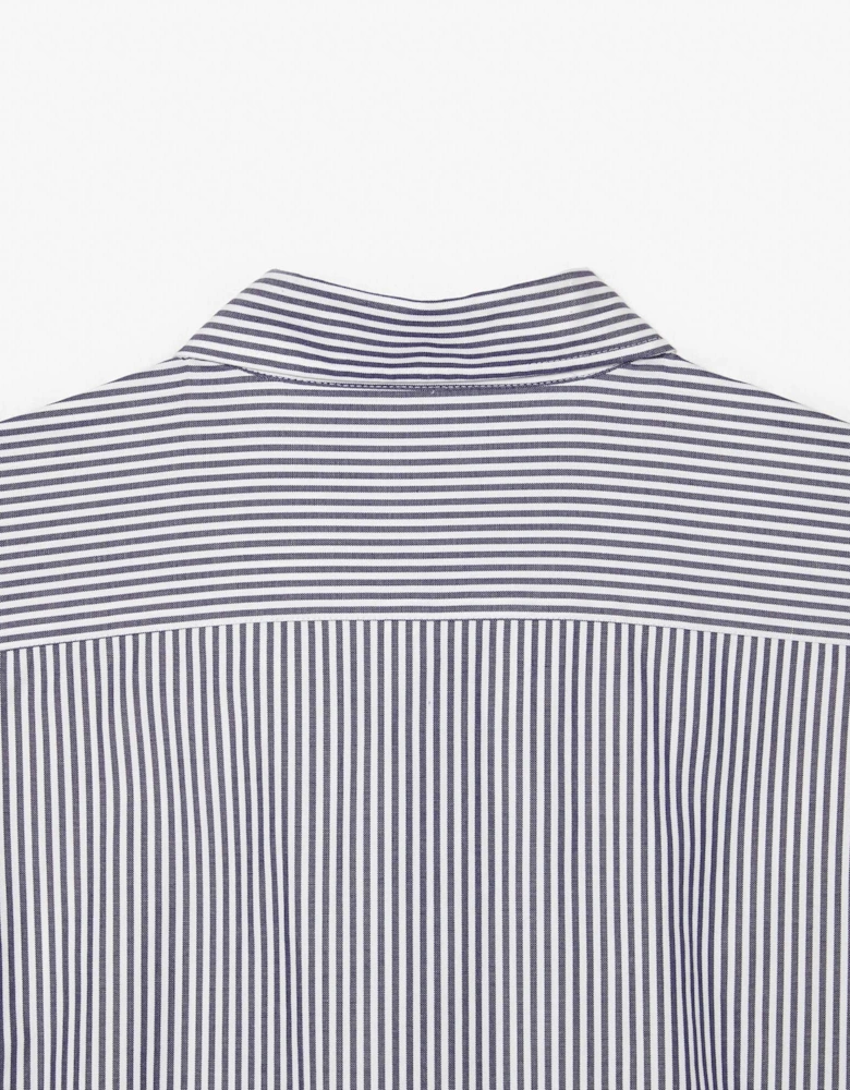 Regular-Fit Striped Cotton Shirt