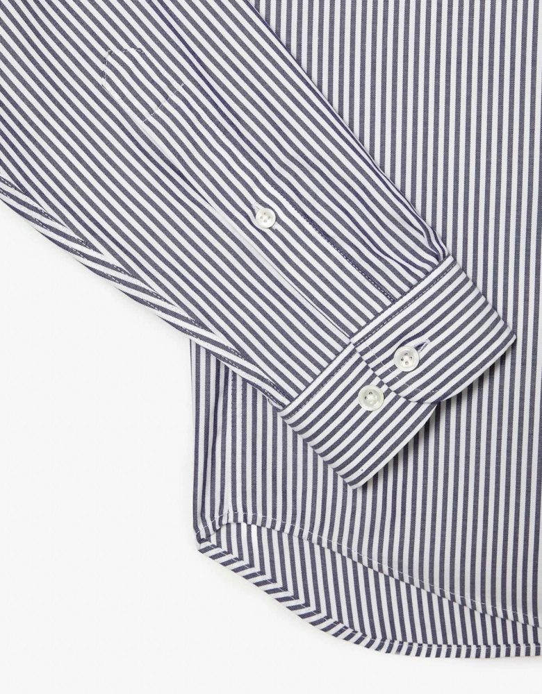 Regular-Fit Striped Cotton Shirt