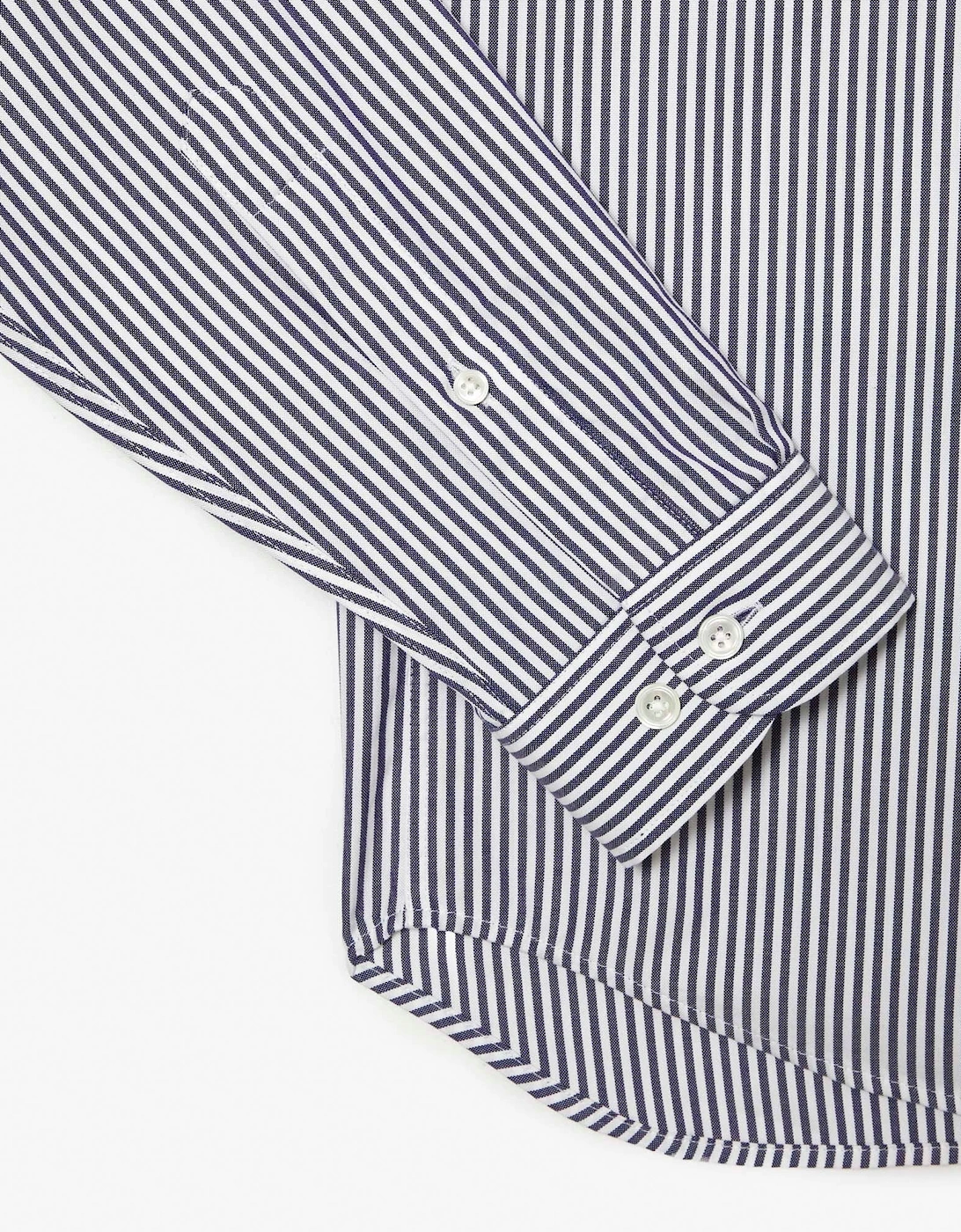 Regular-Fit Striped Cotton Shirt