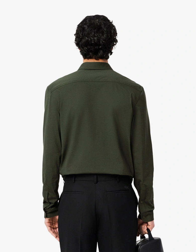 Regular-Fit Cotton Jersey Shirt