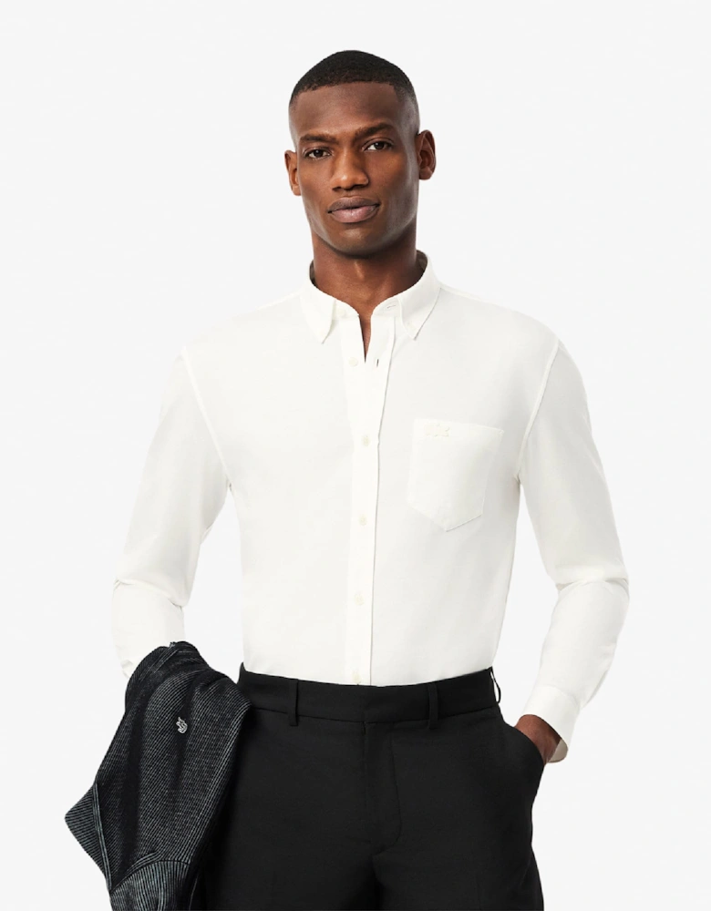 Regular-Fit Cotton Jersey Shirt
