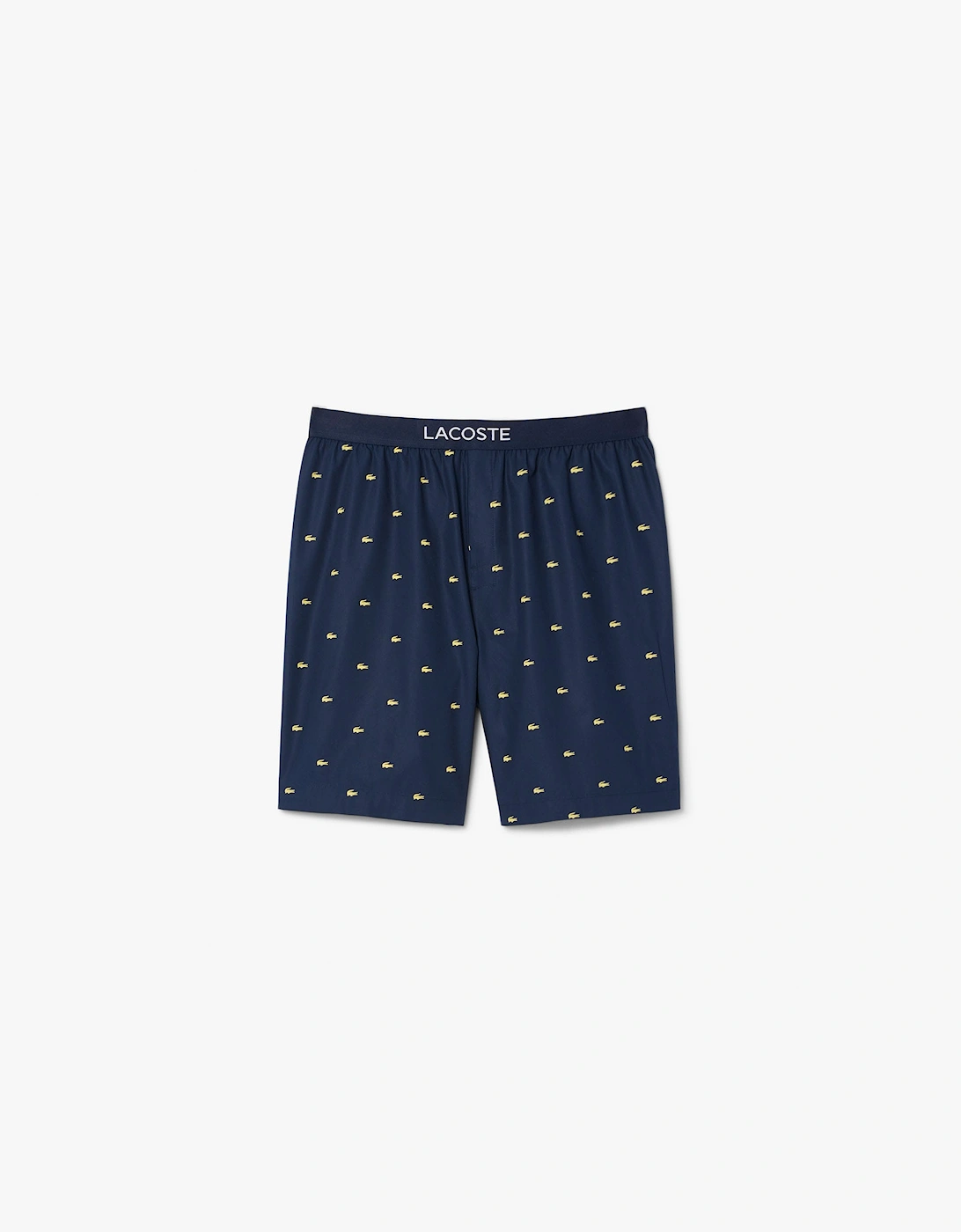 Printed Poplin Pyjama Shorts, 6 of 5