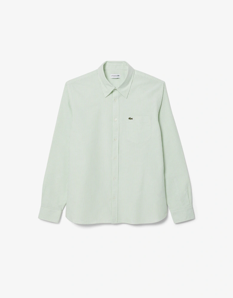 Regular-Fit Striped Oxford Shirt