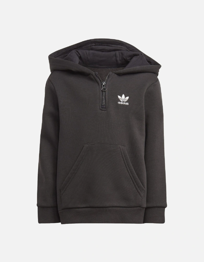 Infant Half-Zip Hoodie Cargo Pants Set