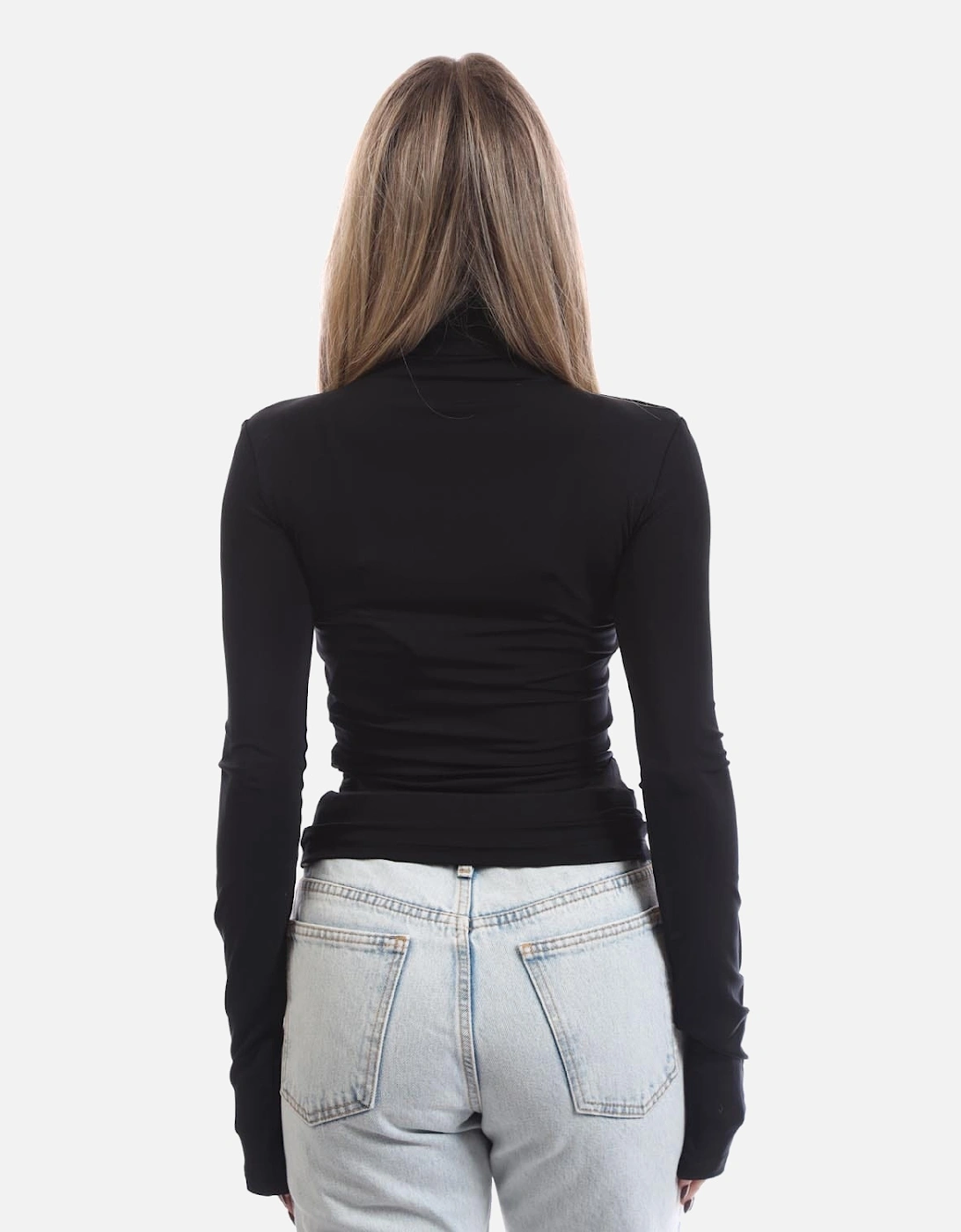 Off Stamp Second Skin Turtleneck Top