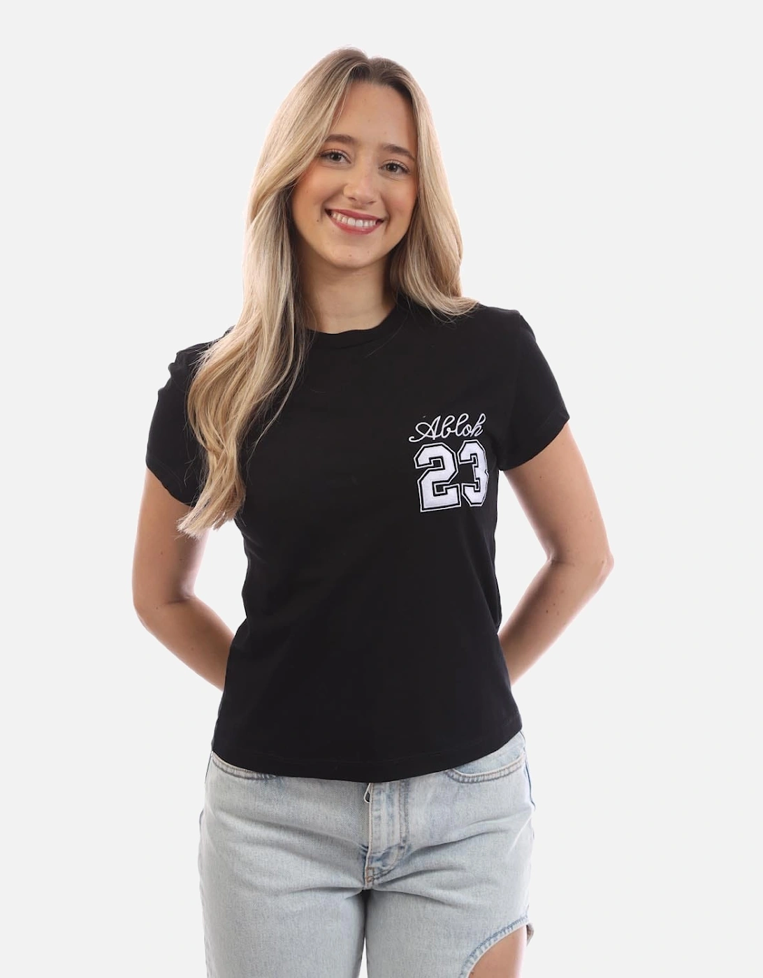 23 Embroidered Fitted T-Shirt, 5 of 4