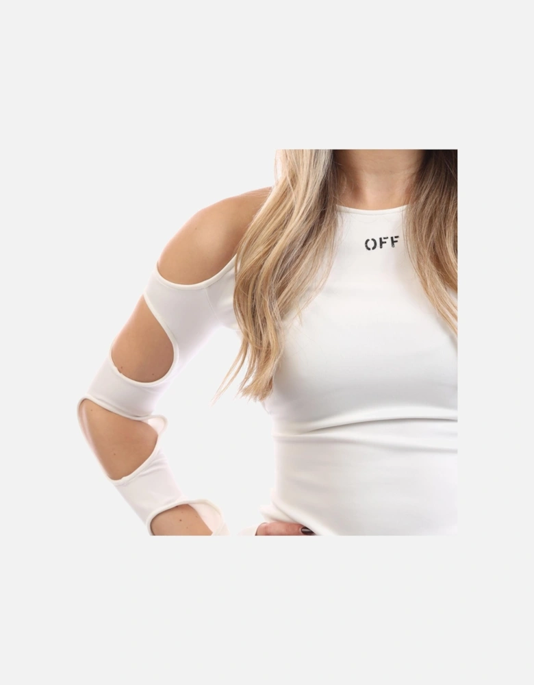 Sleek Holes Long Sleeve Top