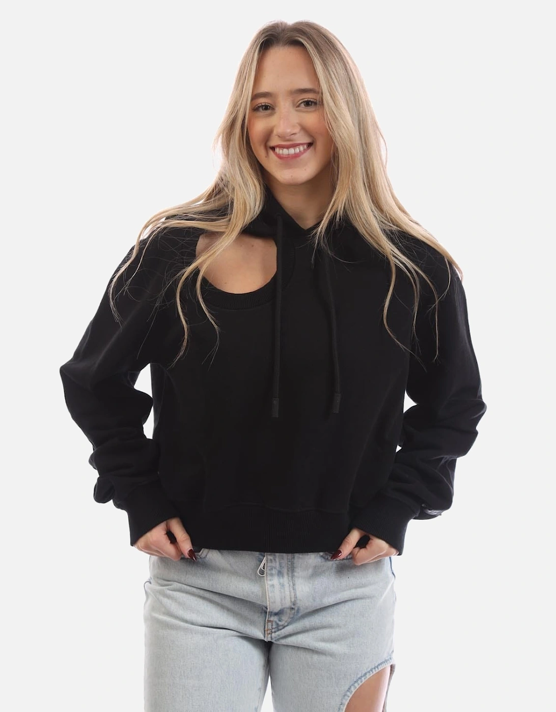 Meteor Flag Cropped Hoodie, 5 of 4