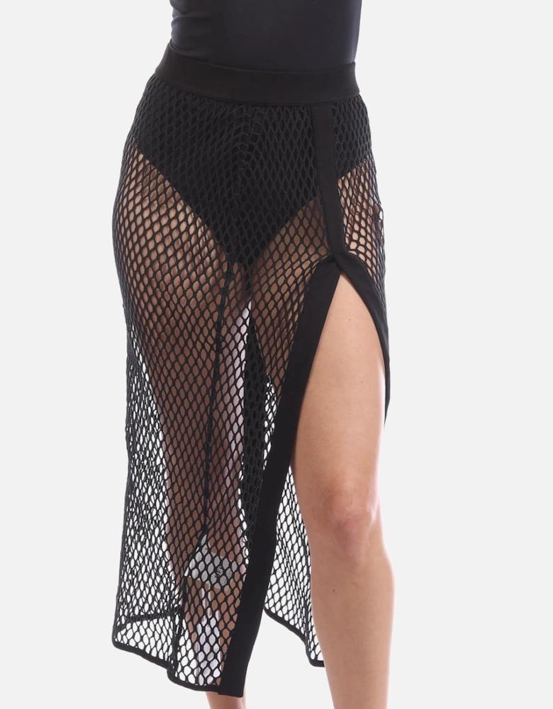 Logoband Mesh Skirt