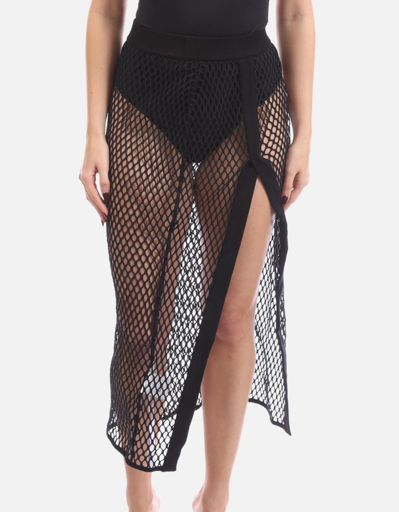 Logoband Mesh Skirt