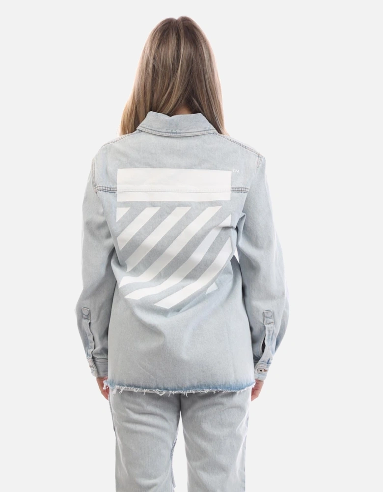 Diagonal Long Sleeve Shirt