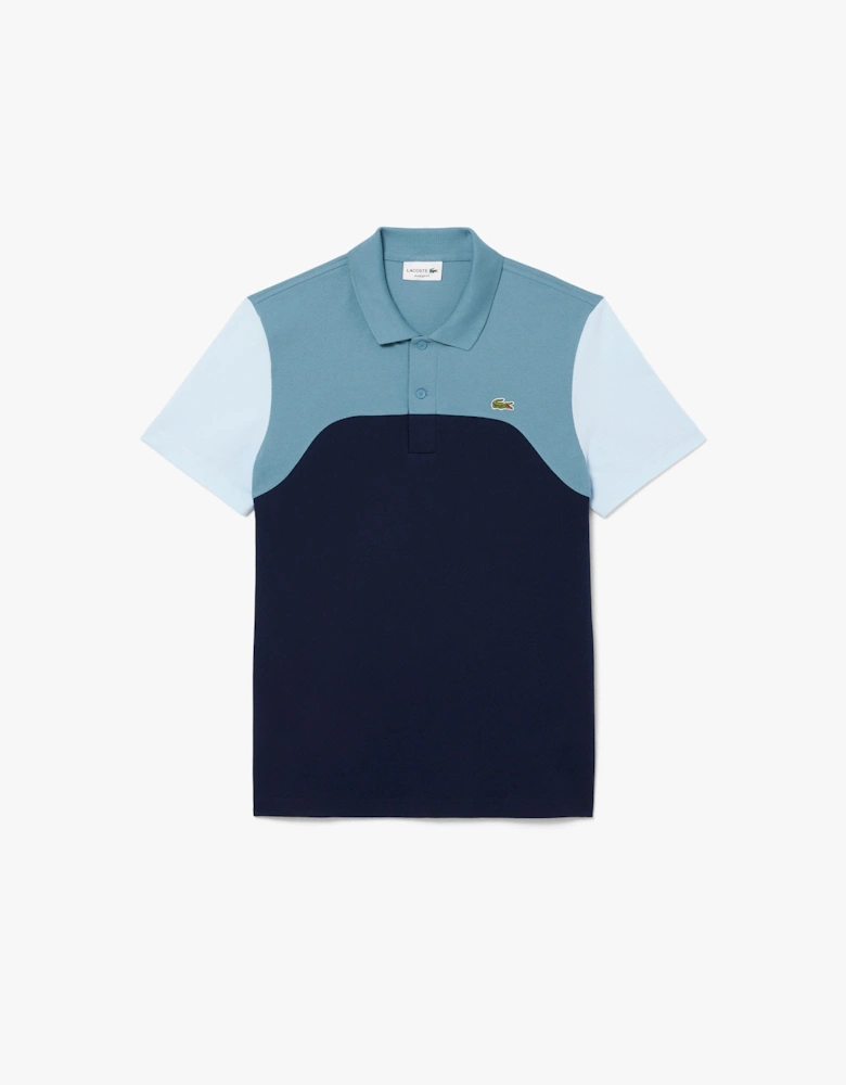 Regular Fit L.12.12 Colour Block Polo Shirt