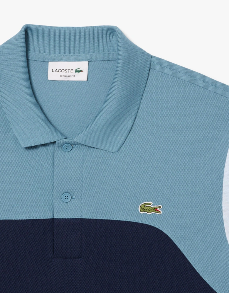 Regular Fit L.12.12 Colour Block Polo Shirt