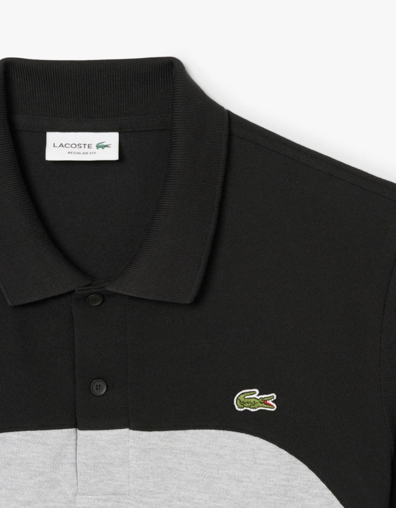 Regular Fit L.12.12 Colour Block Polo Shirt