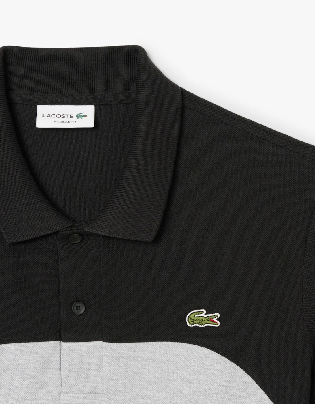 Regular Fit L.12.12 Colour Block Polo Shirt