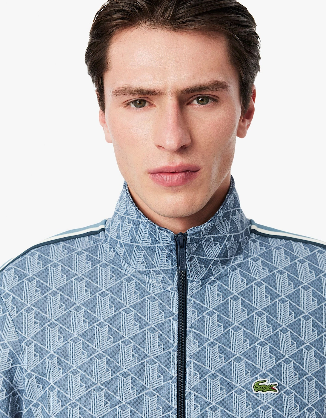 Paris Zip-Up Jacquard Track Jacket