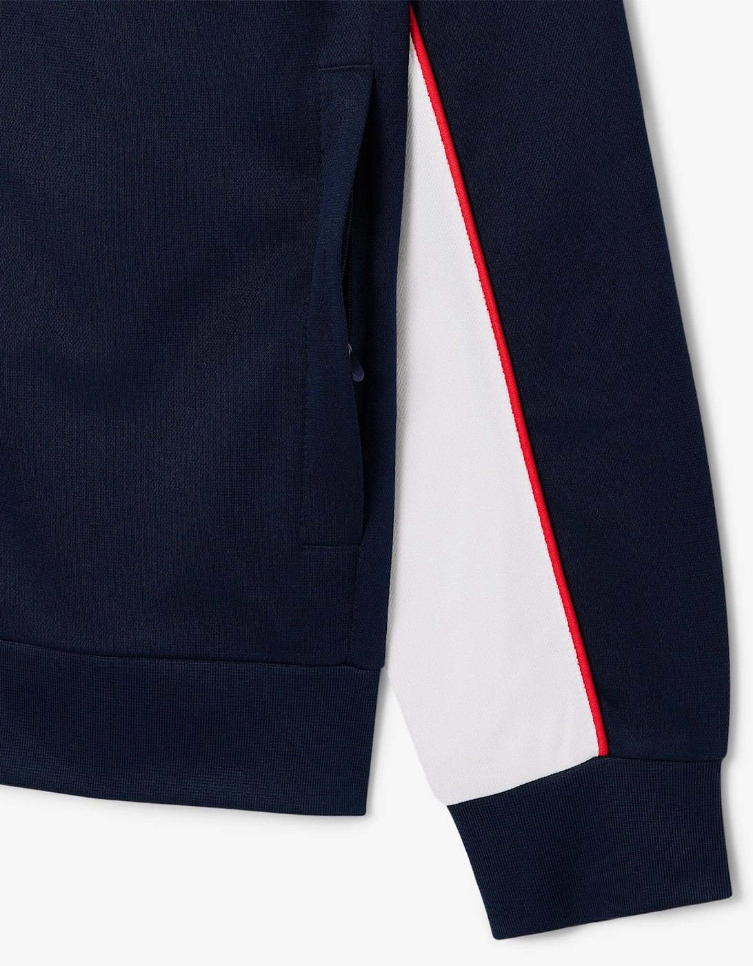 Print Branding Zipped Tennis Sweatshirt