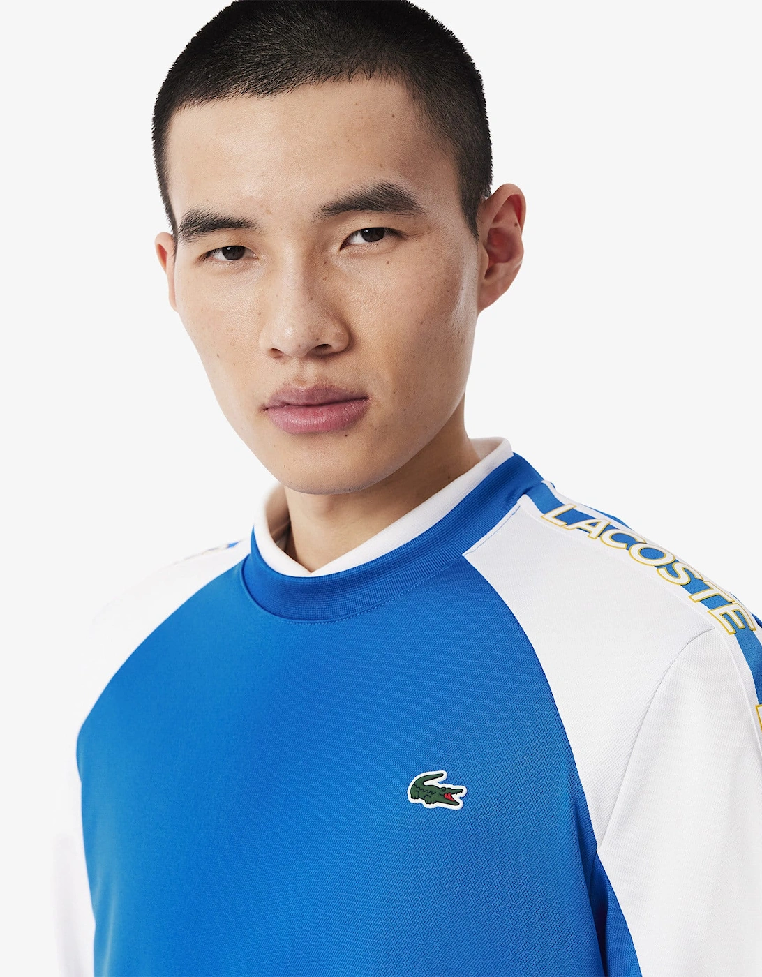 Tennis Colour Block Stripe Sweatshirt