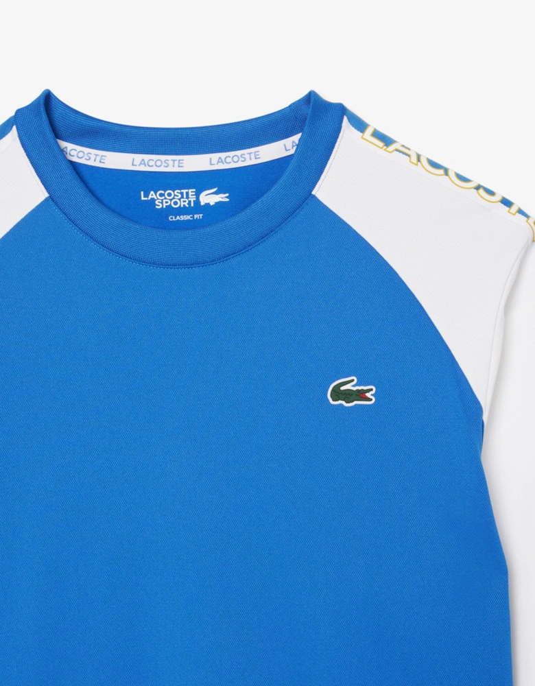 Tennis Colour Block Stripe Sweatshirt