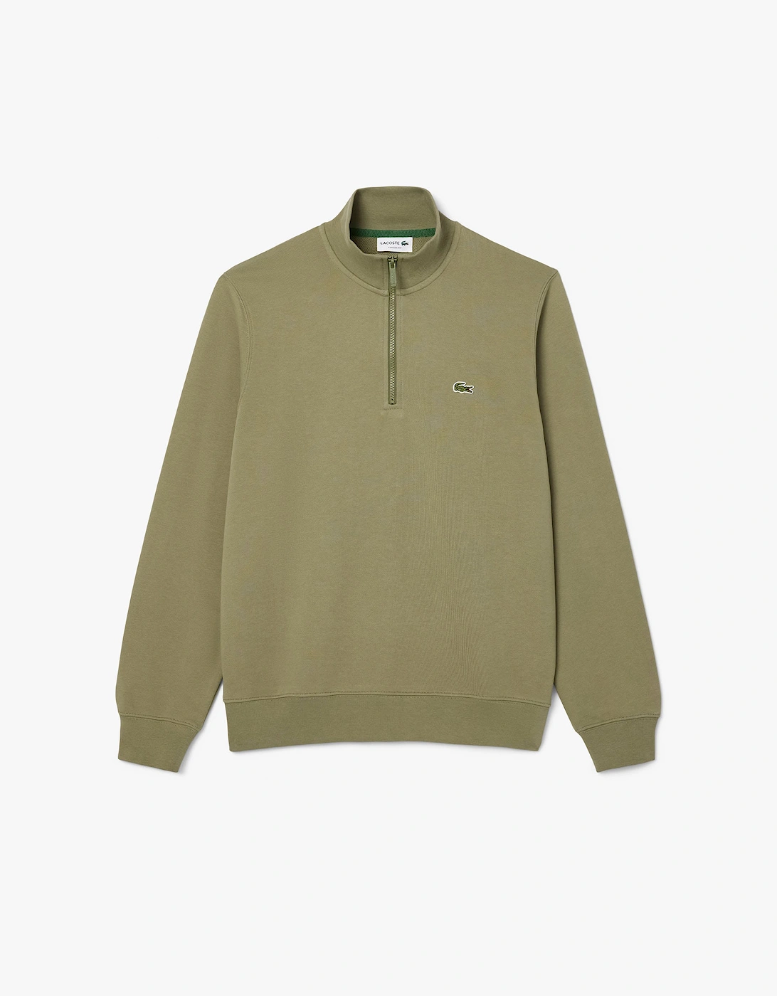 High Neck Zipped Fleece Sweatshirt, 7 of 6