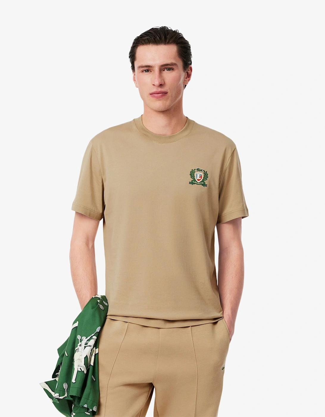 French Made Emboidered Badge T-Shirt
