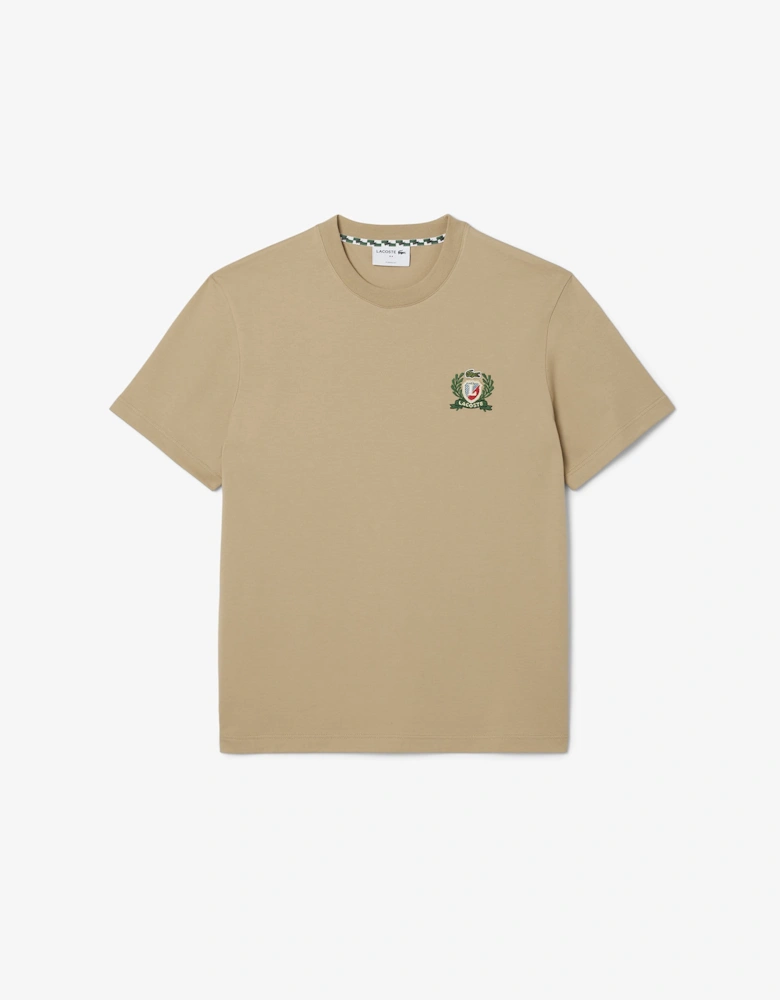 French Made Emboidered Badge T-Shirt
