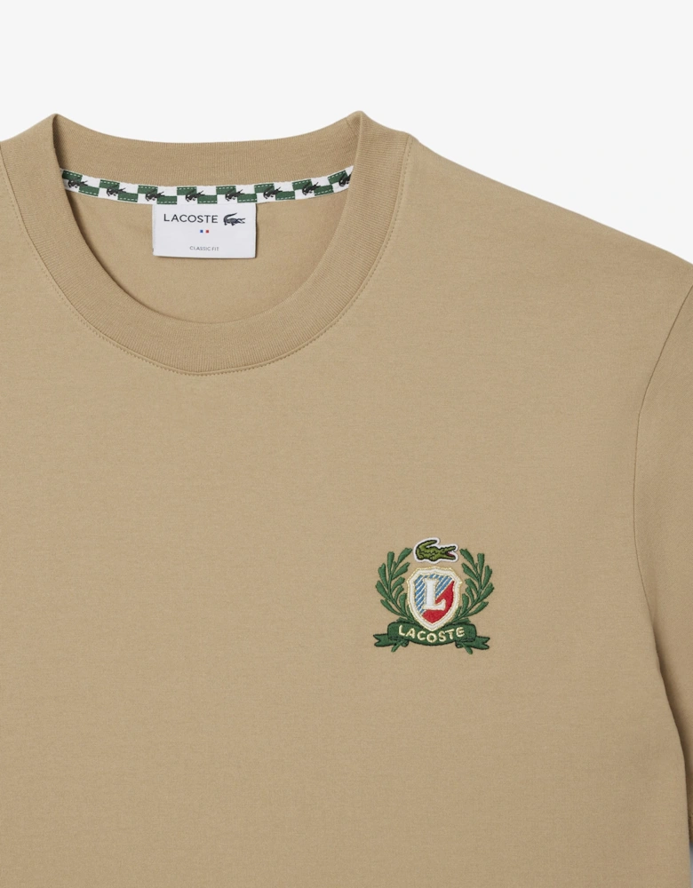 French Made Emboidered Badge T-Shirt