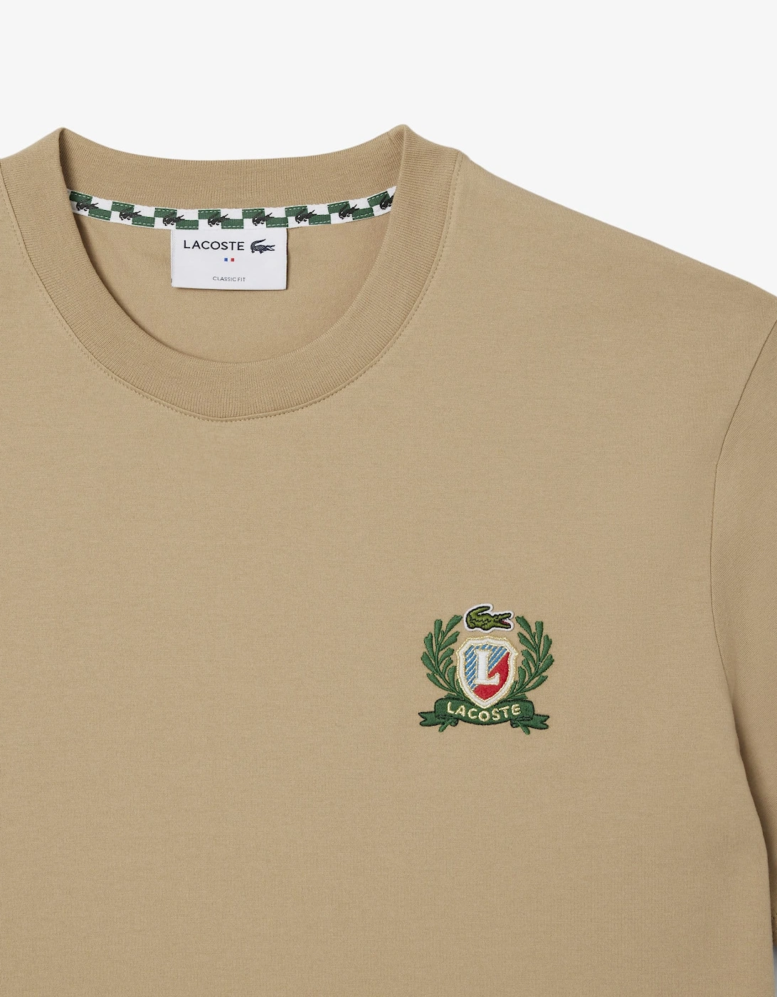 French Made Emboidered Badge T-Shirt