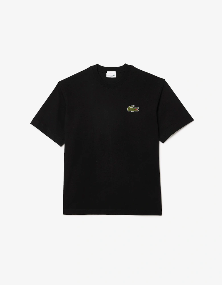 Loose-Fit Heavy Cotton Badge T-Shirt