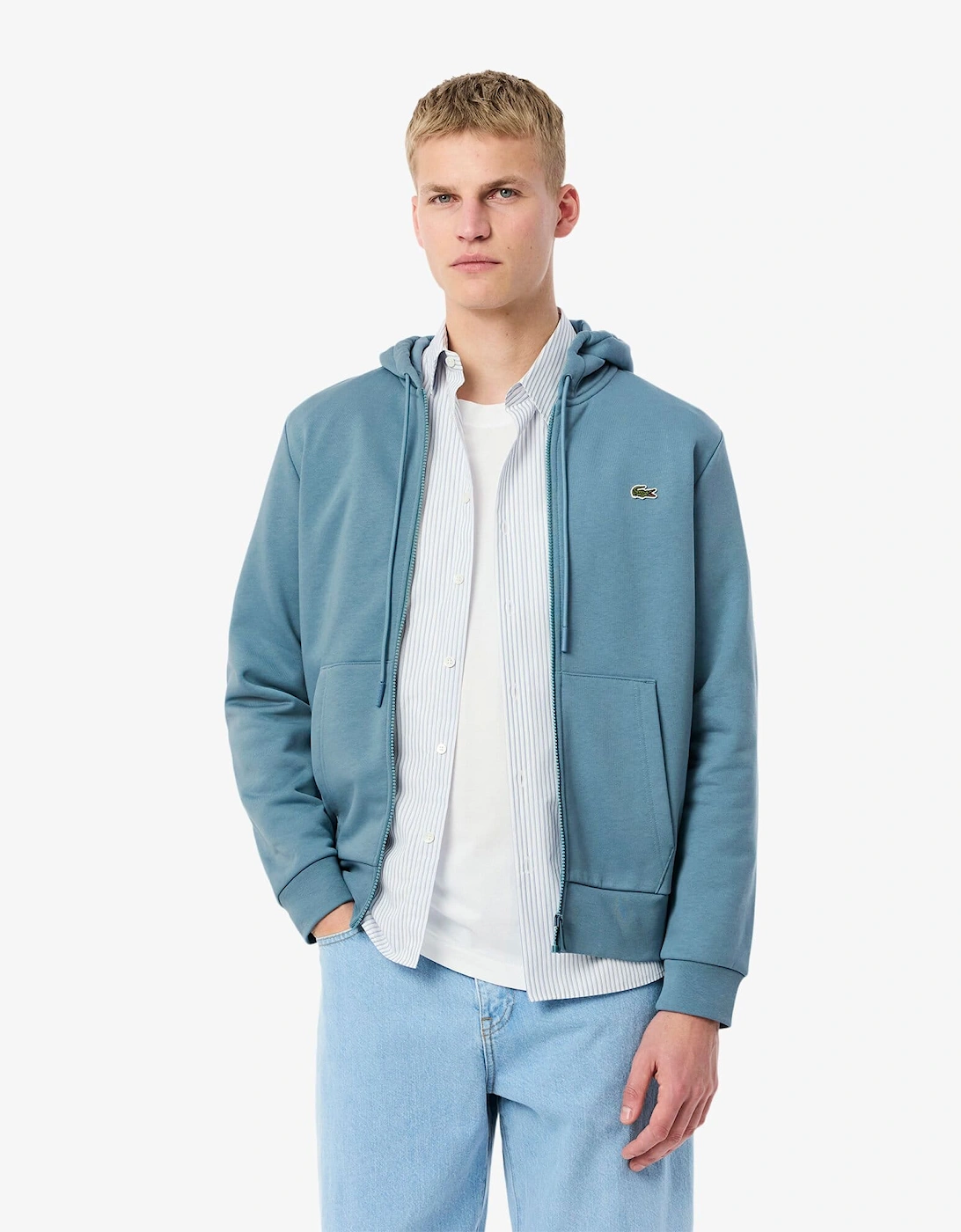 Zip Up Fleece Hoodie