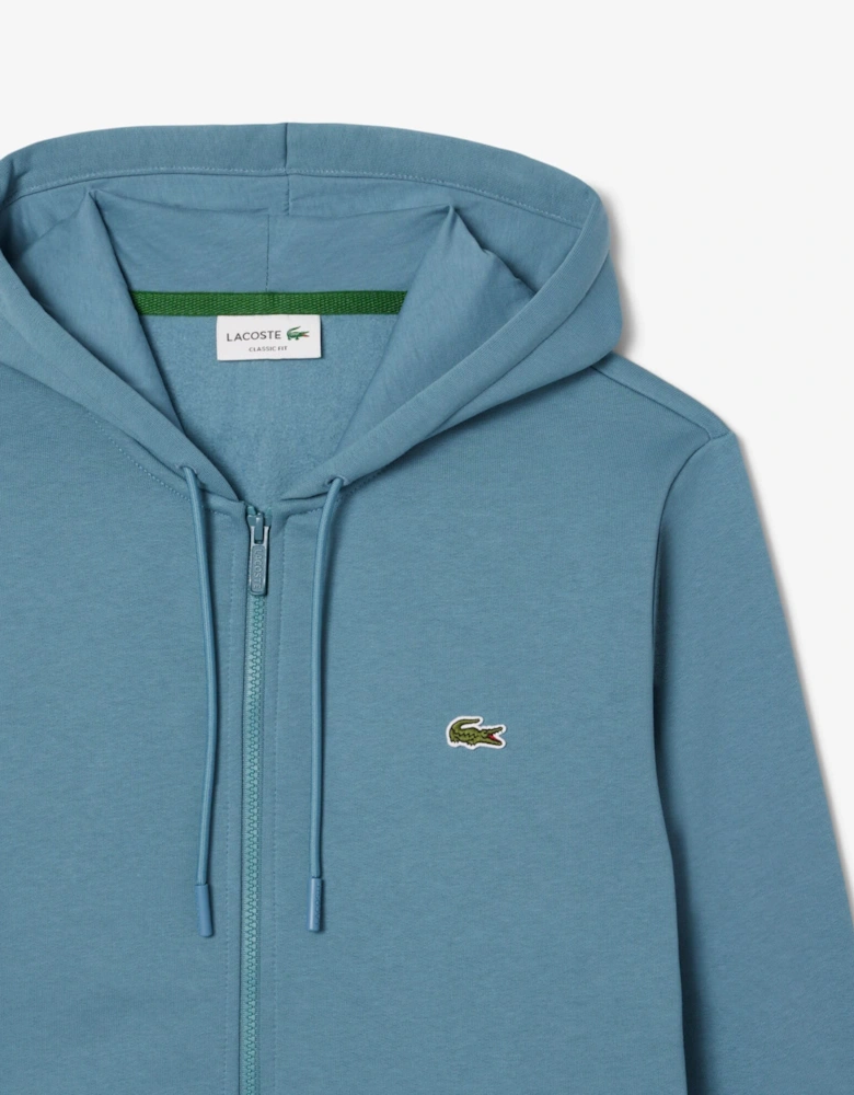 Zip Up Fleece Hoodie