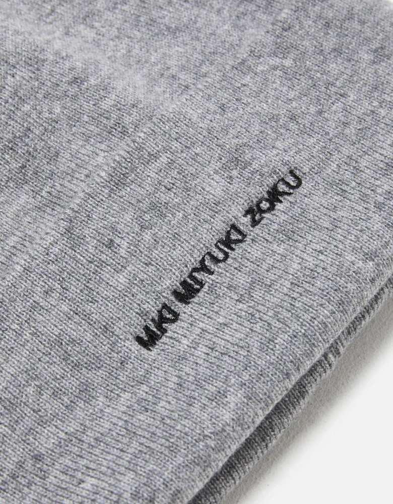 Embroidered Merino Beanie