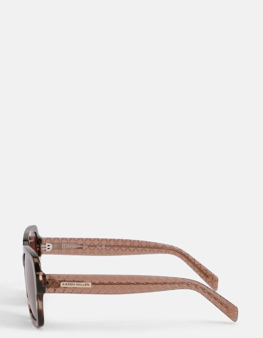 Tortoise Shell Square Sunglasses