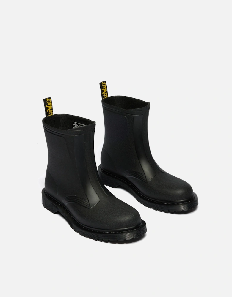 Dr. Martens 1460 Black Pull On Rain Boots